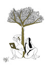 Cartoon: Adam and the Apple! (small) by Ramses tagged adam,and,eve