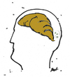 Cartoon: Some minds (small) by Monica Zanet tagged zanet anatomy brain mind