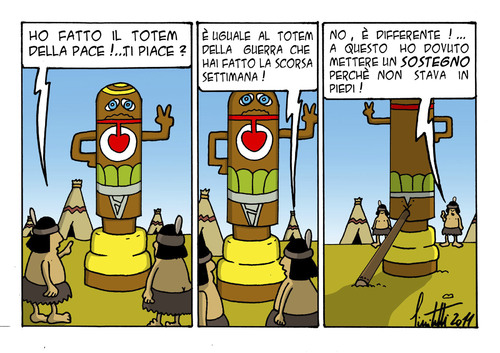 Cartoon: Totem ep.1 (medium) by ignant tagged humor,strip,comic,cartoon