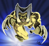 Cartoon: wolverine (small) by ignant tagged wolverin,comic,cartoon,superhero