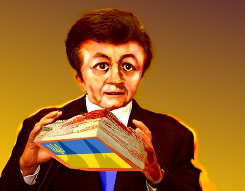 Cartoon: Yanukowitsch (medium) by medwed1 tagged ukraina,politik,yanukowitsch