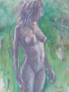 Cartoon: Nude 8 (small) by boa tagged painting,color,oil,boa,romania,painter,landscape