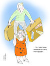 Cartoon: Strong lady (small) by eCardoon tagged strong,lady