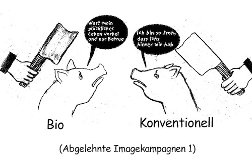 Cartoon: Happy (medium) by Leviathan64 tagged bio,landwirtschaft