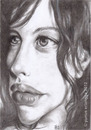 Cartoon: Liv Tyler (small) by Joen Yunus tagged caricature,drawing,famous