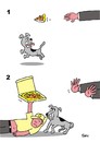 Cartoon: pizza dog (small) by Joen Yunus tagged cartoon,pizzapitch,dog