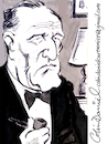 Cartoon: Bernard Lee caricature (small) by Colin A Daniel tagged bernard,lee,caricature