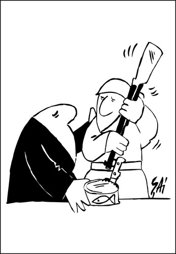 Cartoon: military (medium) by SAI tagged army,military