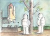 Cartoon: Final countdown (small) by Slawek11 tagged space flight discovery