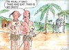 Cartoon: missionary (small) by Slawek11 tagged missionary,anthropophagy