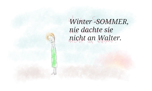 Cartoon: Walter (medium) by hurvinek tagged sehnsucht