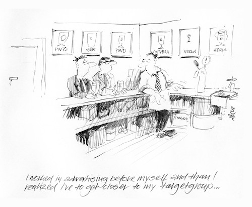Cartoon: Closer (medium) by helmutk tagged business