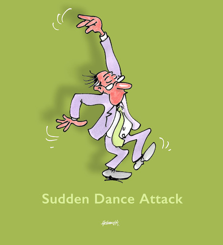 Cartoon: Dance attack (medium) by helmutk tagged traditions