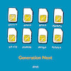 Cartoon: Generation Next (small) by helmutk tagged evolution