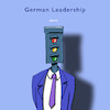 Cartoon: German Democracy (small) by helmutk tagged polititics