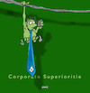 Cartoon: Superioritie (small) by helmutk tagged business