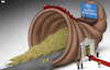 Cartoon: Davos (small) by Tjeerd Royaards tagged wef,davos,rich,powerful,inequality,poverty