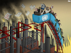 Cartoon: Final final warning (small) by Tjeerd Royaards tagged un climate cop28 final warning future