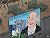 Cartoon: New Gaza (small) by Tjeerd Royaards tagged israel,gaza,palestine,netanyahu