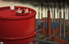 Cartoon: Oil dependency (small) by Tjeerd Royaards tagged oil,energy,price,expensive,fossil,fuel,industry,pollution