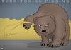 Cartoon: Russia and Ukraine (small) by Tjeerd Royaards tagged russia,ukraine,crimea,putin,bear,conflict,war