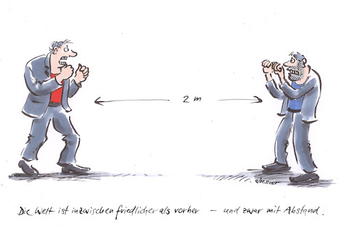 Cartoon: Abstand (medium) by woessner tagged woessner,karikaturen,cartoons,epidemie,virologie,virologen,krankheit,krankenhaus,intensivbetten,mathematik,linear,exponentiell,prügeln,prügel,schlagen,schlag,boxen,kämpfen,kampf,friedliebend,streithähne,abstand,corona,corvid,pandemie,seuche,virus,schlägerei,friede,friedlich,aggression,individualdistanz,distanz,entfernung,quarantäne,ausgangssperre,ausgangsbeschränkungen,ausbreitund,isolierung,vereinsamung,woessner,karikaturen,cartoons,epidemie,virologie,virologen,krankheit,krankenhaus,intensivbetten,mathematik,linear,exponentiell,prügeln,prügel,schlagen,schlag,boxen,kämpfen,kampf,friedliebend,streithähne,abstand,corona,corvid,pandemie,seuche,virus,schlägerei,friede,friedlich,aggression,individualdistanz,distanz,entfernung,quarantäne,ausgangssperre,ausgangsbeschränkungen,ausbreitund,isolierung,vereinsamung