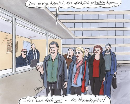 Cartoon: kapital arbeitet nicht (medium) by woessner tagged kapital,arbeitet,nicht,humankapital,arbeiter,angestellte,firma,konzern,betriebsrat,pförtner,feierabend,gewerkschaft,kapital,arbeitet,nicht,humankapital,arbeiter,angestellte,firma,konzern,betriebsrat,pförtner,feierabend,gewerkschaft