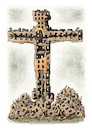 Crucifix. Ukrainian Golgotha