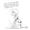 Cartoon: Entfaltung der Persönlichkeit (small) by MosesCartoons tagged hausfrau,frau,bügeln,hausarbeit,persönlichkeit,falten,ehe