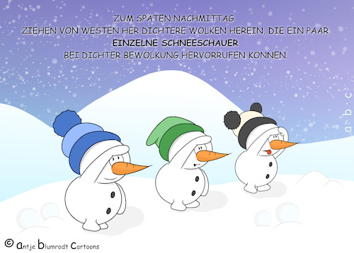 Cartoon: Schneeschauer (medium) by a-b-c tagged wetter,meteorologie,atmosphäre,schnee,schneemann,schneeschauer,schneeflocken,wolken,erde,jahreszeit,dezember,weihnachten,wetterbericht,wetter,meteorologie,atmosphäre,schnee,schneemann,schneeschauer,schneeflocken,wolken,erde,jahreszeit,dezember,weihnachten,wetterbericht