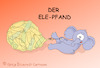 Cartoon: Der Ele-Pfand (small) by a-b-c tagged dosen,einweg,elefant,flaschen,mehrweg,pfand,pfandautomat,plastik