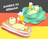 Cartoon: Made_n_ in Germany (small) by a-b-c tagged abc,made,insekt,wohlstand,speck,schinken,kohl,geld,leben,reichtum,konjunktur,produkt,export,import,ware,produktion,highlife,deutschland,germany,flagge,herkunft