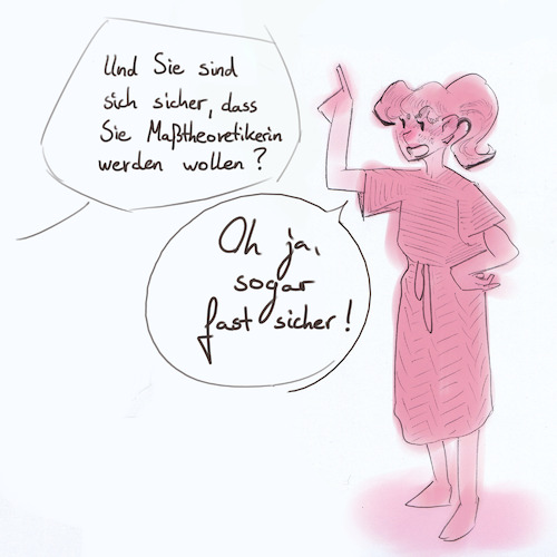 Cartoon: Fast kein Zurück! (medium) by finke tagged math2022