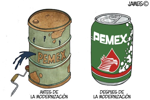 Cartoon: La reforma PRIVATIZADORA (medium) by JAMEScartoons tagged reforma,energetica,petroleo,pemex,privatizacion