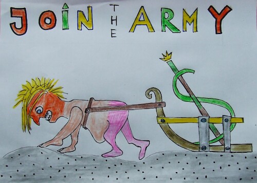 Cartoon: GREENLAND  SAMOJEDE (medium) by skätschup tagged an,army,666,fight,in,camouflage,like,witches,and,warpigs,war,often,dogs,of,are,use,alaskan,malamute,samojede,kolyma,indigirka,liaka