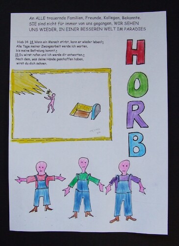 Cartoon: HORB  BW UNFALL  3 TOTE (medium) by skätschup tagged es,ist,schrecklich,während,der,arbeit,verletzt,zu,werden,dabei,sterben,eine,katastrophe