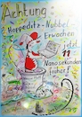 Cartoon: Hoppeditz erwachen (small) by TomPauLeser tagged hoppeditz,nubbel,karneval,narr,närrisch,konfetti,luftschlange,rhein,düsseldorf,köln,fernsehturm,rheinturm,dom,laptop,nano,nanosekunde,erdrotation,zeit
