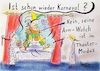 Cartoon: Im Theatermodus (small) by TomPauL tagged theatermodus,digitaluhr,uhr,theater,armbanduhr,uhrzeit,digital,karneval,narr,zeit