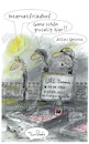 Cartoon: Internetfriedhof (small) by TomPauLeser tagged internetfriedhof,friedhof,net,netz,domain,abgelaufen,grab,gräber,untote,grabstein,bildschirm,grablicht,mondschein