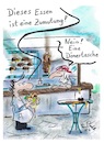 Cartoon: Neulich bei Börsels Bratimbiss (small) by TomPauLeser tagged döner,imbiss,imbisswagen,essen,speise,zumutung