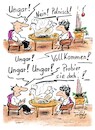 Cartoon: Polnische Gans (small) by TomPauLeser tagged polnische,gans,ungar,ungarn,gekocht,gebraten,weihnachtsgans,gefüllt,kerzen,kerzenlicht,weihnachtsessen