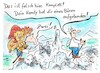 Cartoon: Touren-Navi-Confusions (small) by TomPauLeser tagged bär,navi,tracking,wanderer,walking,berge,fels,felsen,falscher,weg,pfad