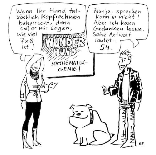 Cartoon: Wunderhund (medium) by Rudolph Perez tagged math2022