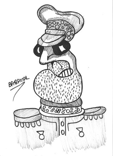 Cartoon: general (medium) by Seydi Ahmet BAYRAKTAR tagged general