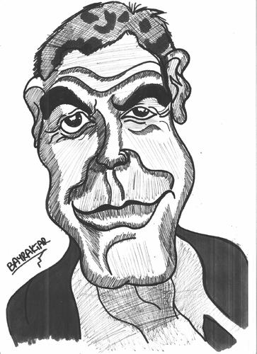 Cartoon: GEORGE CLOONEY (medium) by Seydi Ahmet BAYRAKTAR tagged george,clooney