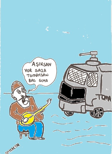 Cartoon: toma (medium) by Seydi Ahmet BAYRAKTAR tagged toma
