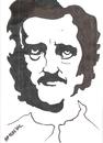 Cartoon: Edgar Allan Poe (small) by Seydi Ahmet BAYRAKTAR tagged edgar,allan,poe