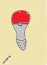 Cartoon: pokemon ball and bulb (small) by Seydi Ahmet BAYRAKTAR tagged pokemon,ball,and,bulb
