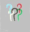 Cartoon: question mark in the Olympics (small) by Seydi Ahmet BAYRAKTAR tagged question,mark,in,the,olympics