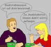Cartoon: Diskriminierende (small) by andreascartoon tagged analphabetismus,diskriminierung,srechen,sprache